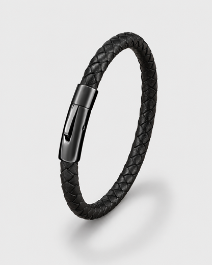 Sinochro CORDAGE BRACELET — Noir & Noir