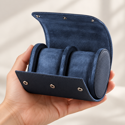 Écrin Nomade Duo — Bleu — mise en scène 21-2