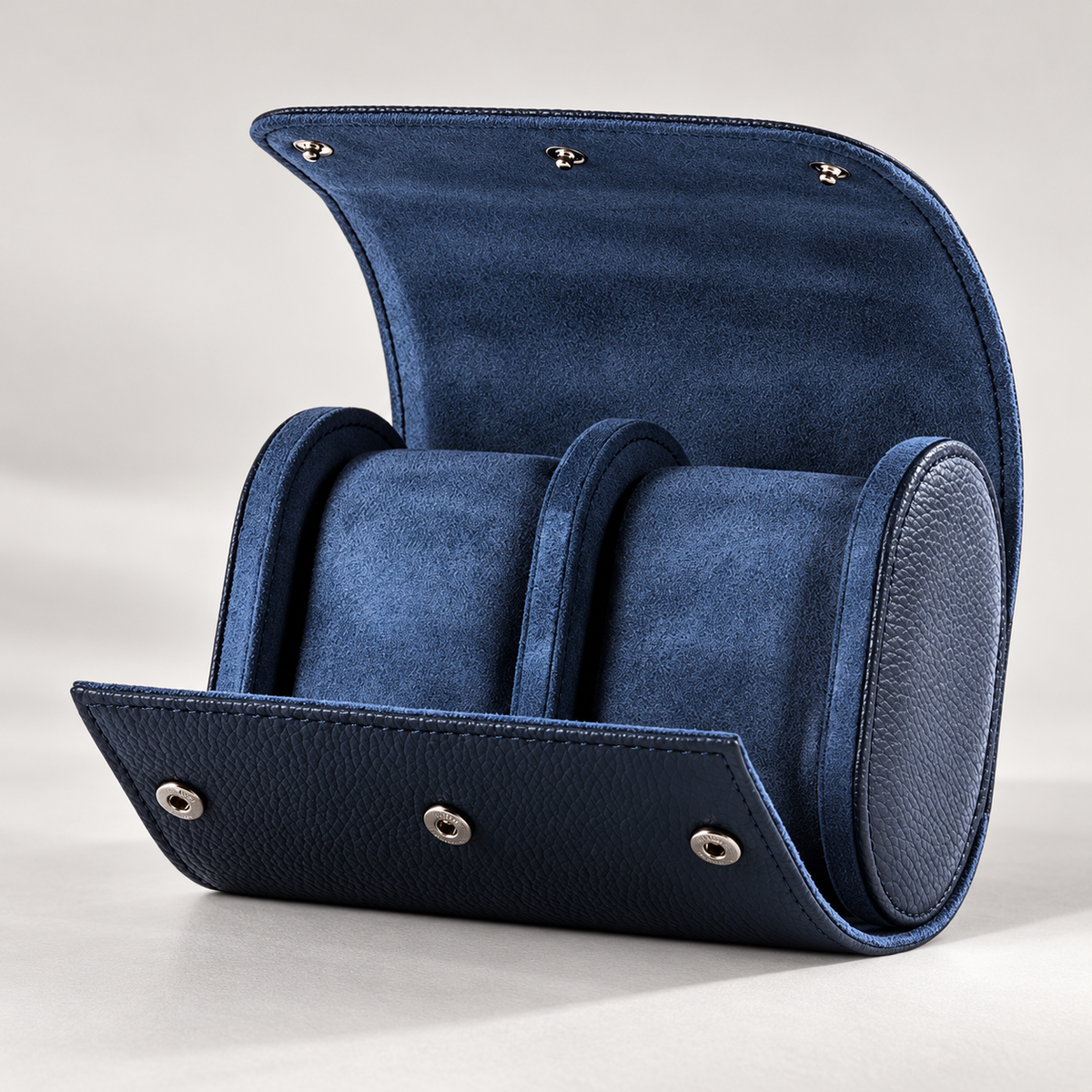 Écrin Nomade Duo — Bleu — mise en scène 21-1
