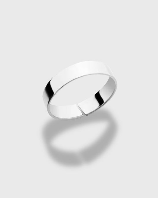 Bague Essentielle — Argentée — vue 1