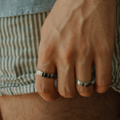 Bague Essentielle — Argentée — vue 2