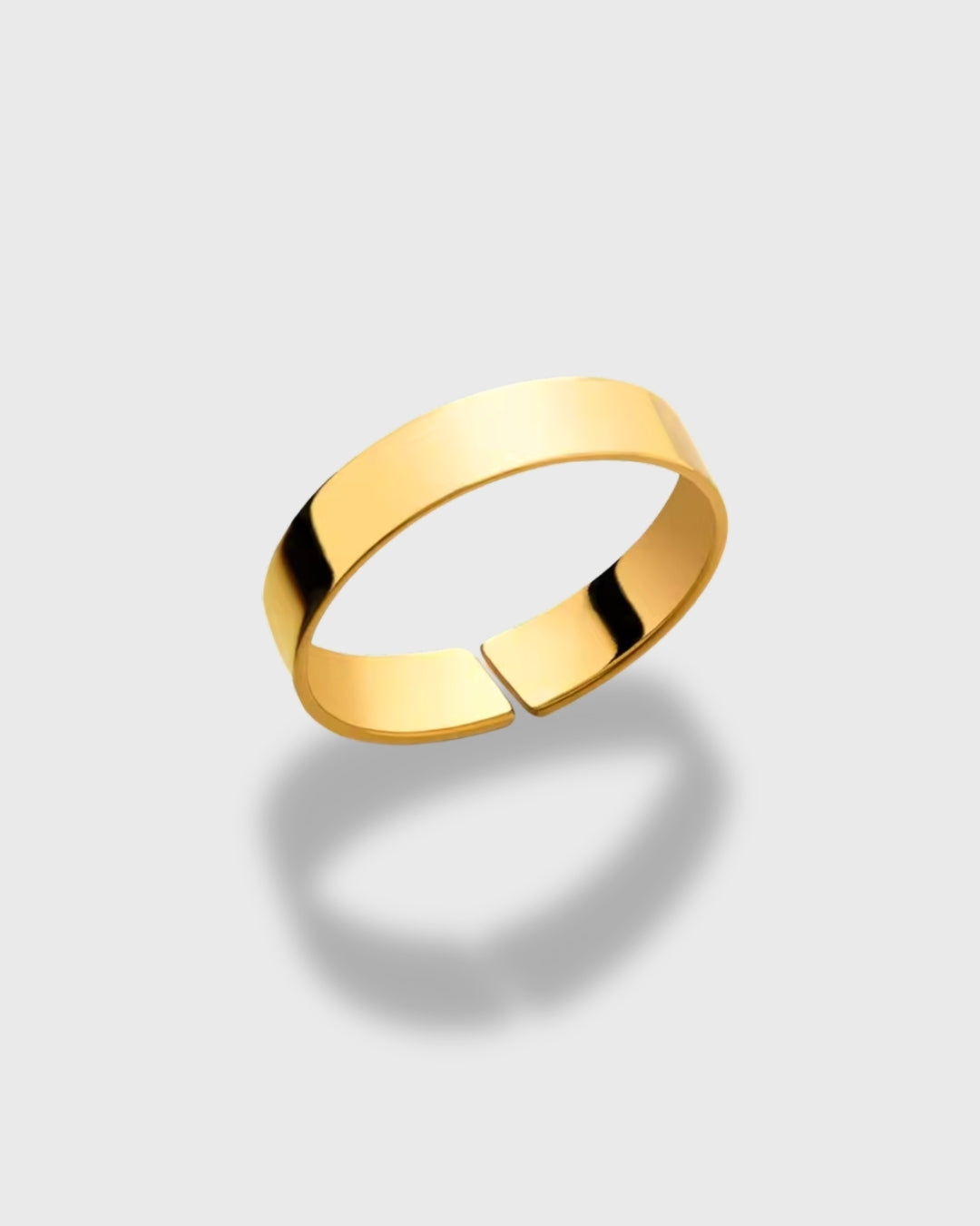 Bague Essentielle — Dorée — vue 1