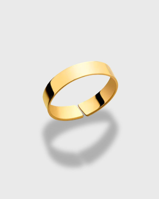 Bague Essentielle — Dorée — vue 1