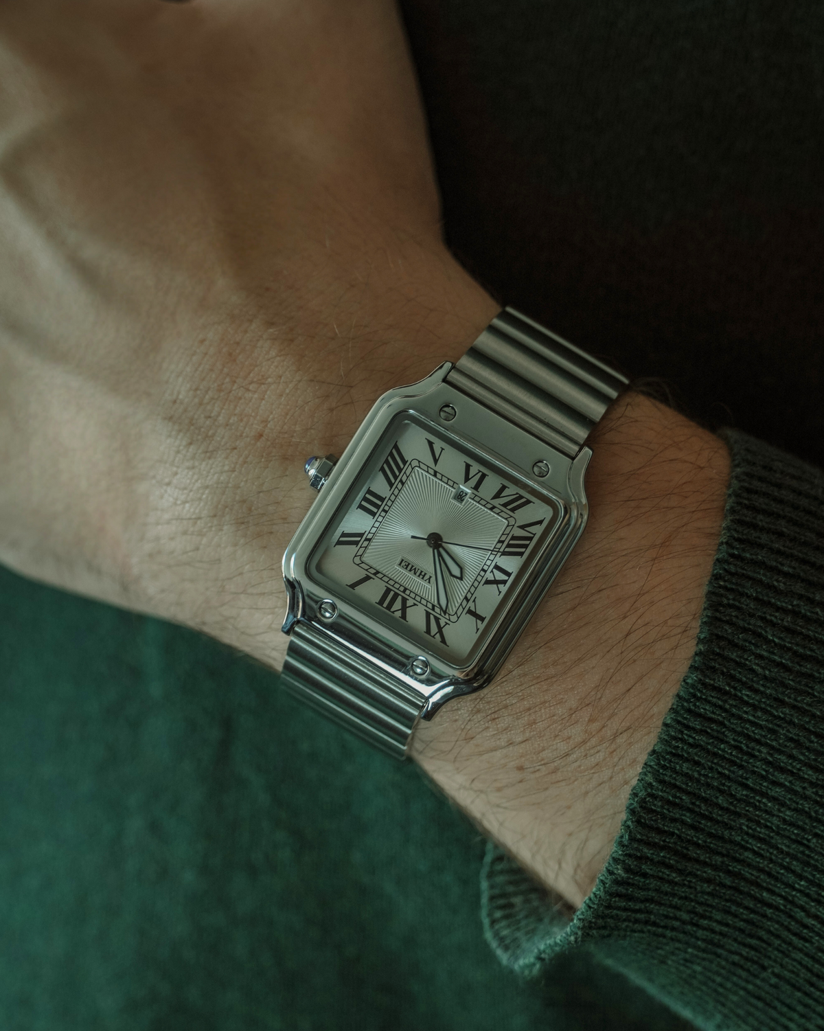 Montre Signature — Argenté & Blanc — vue 2