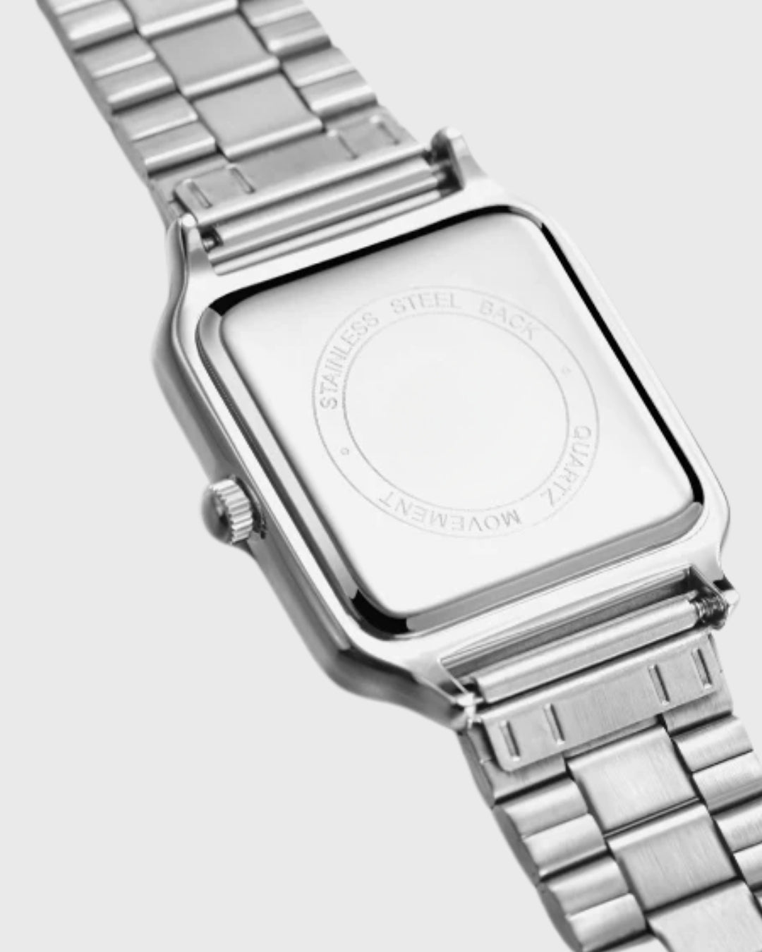 Montre Signature — Argenté & Noir — vue 2